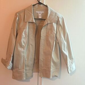 Geoffrey Beene Womens crop jacket